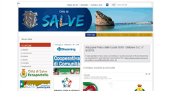 Desktop Screenshot of comune.salve.le.it